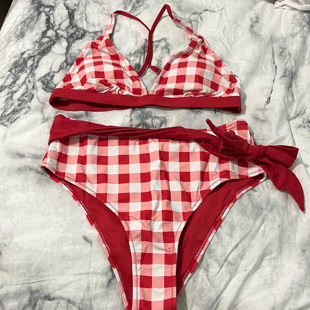 Cupshe Red Bikini